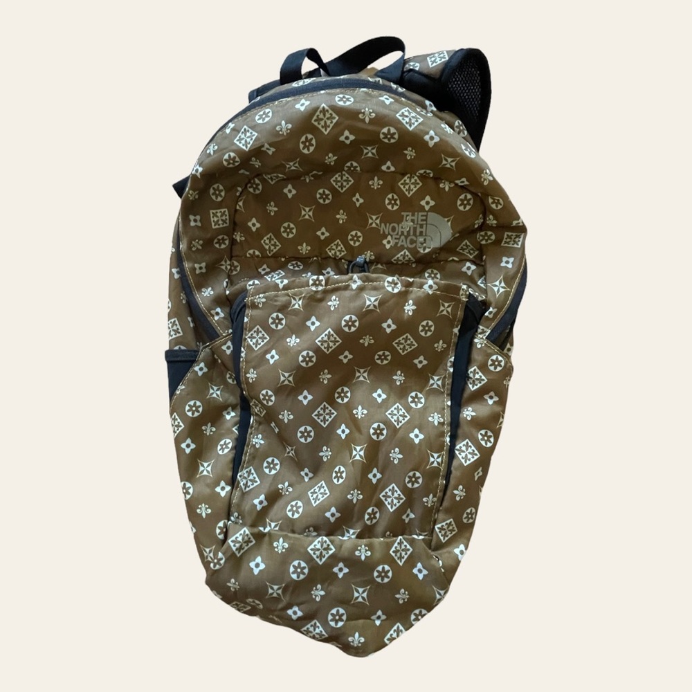 The north face brown backpack